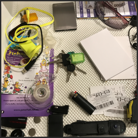 messy junk drawer, disorganised, disorganized, clutter