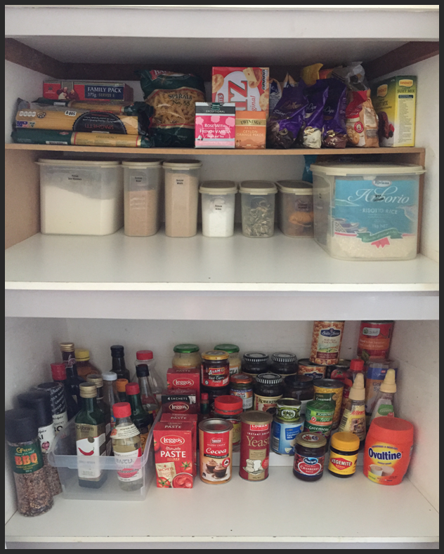 organised pantry, organized pantry, clutter free